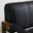 57.9" Width Modern Upholstery Faux Bonded Leather Loveseat Sofa For Living Room Accent Love Seats For Small Spaces 2 Seater Couch Sofa Office Apartment Studio Furniture With Golden Metal Arms-106769544