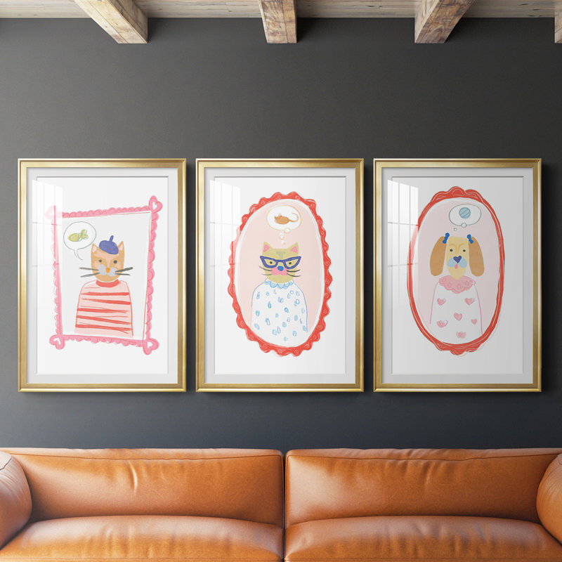Cameo Char Charts I, reproduction encadrée de qualité supérieure - prête à être accrochée, H 24,5 po x l 37 po x P 2,5 po