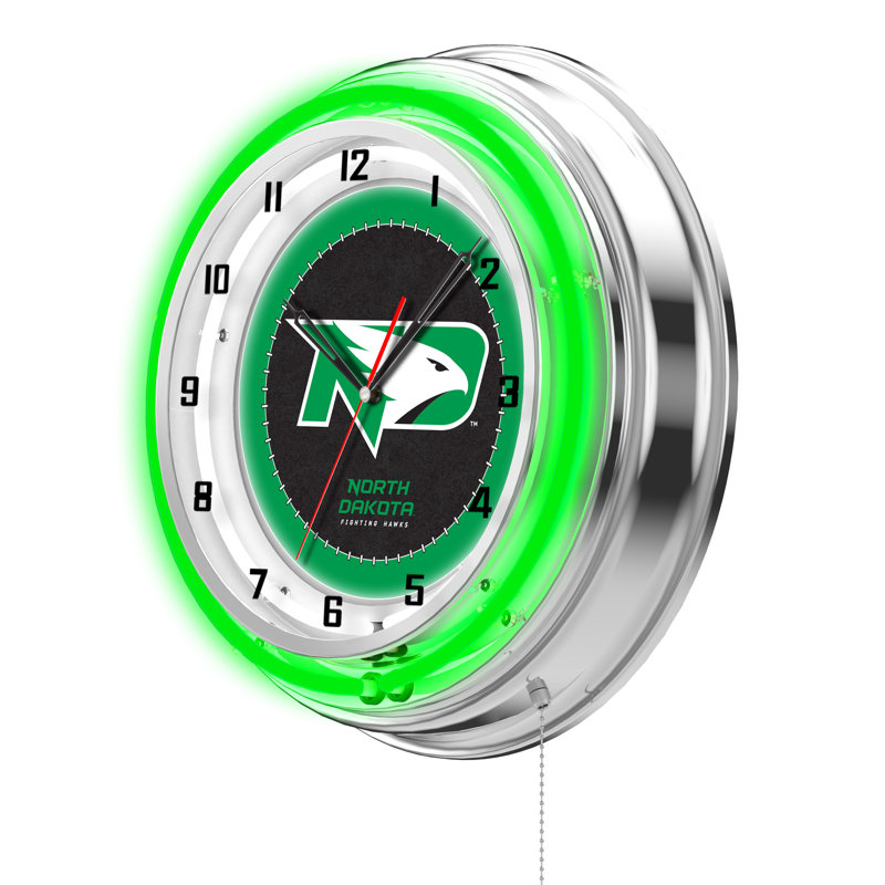 Horloge murale 19 po NCAA, North Dakota Fighting Hawks