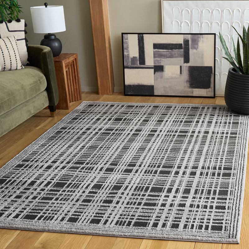 Tapis à motif écossais Lunara 304 Performance, Rectangle 5 pi 3 po x 7 pi 6 po