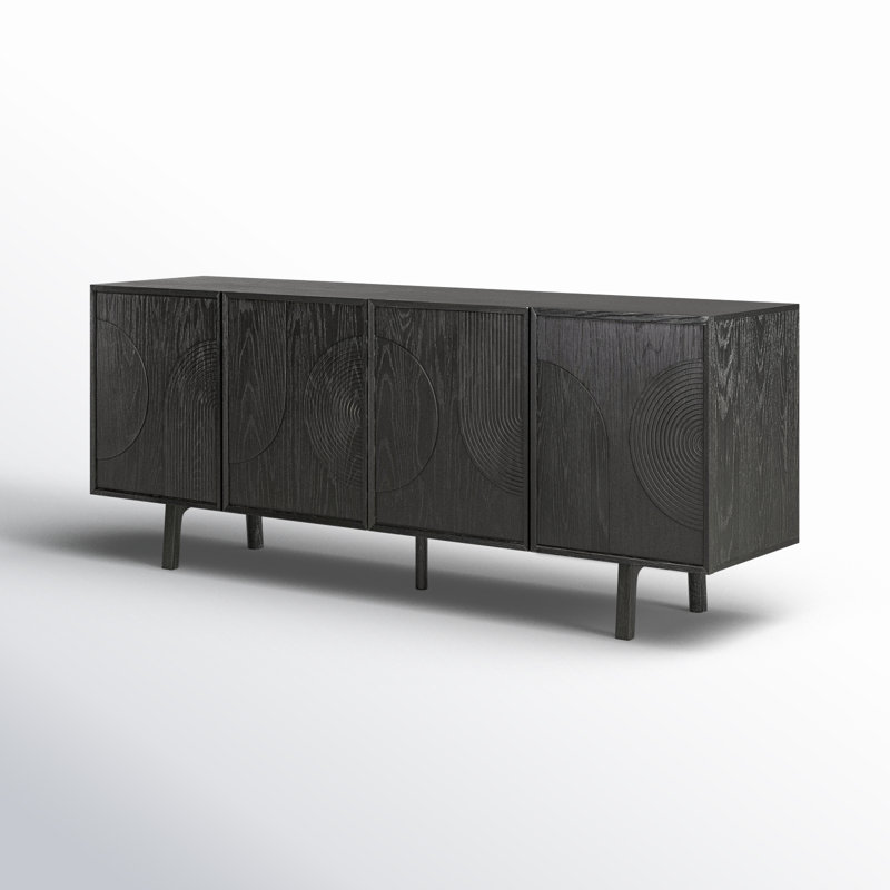 Buffet en bois massif Howey