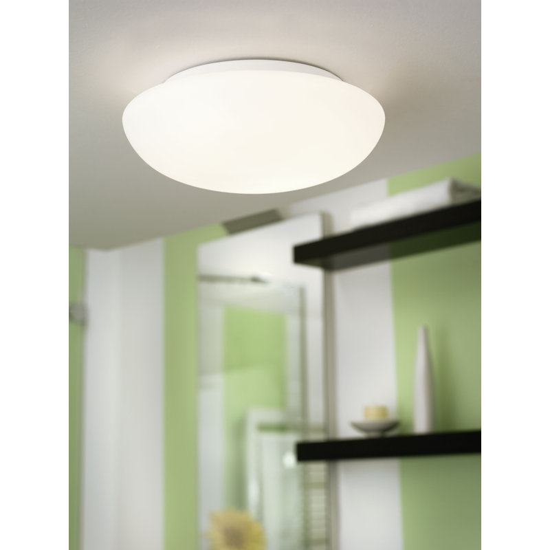 Plafonnier encastré 2 lumières Pryor, H 5,79 po x l 13,78 po x P 13,78 po
