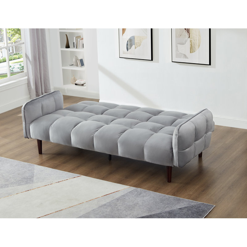 80 po Velours doux touffeté Klick Klack, Velours gris velours