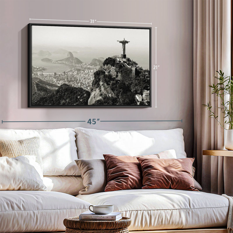 Endroits «Rio De Janeiro en monochrome», H 21 po x l 31 po
