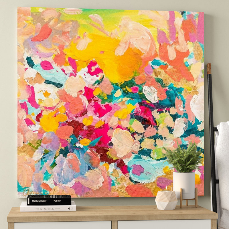 «Hopeless Romantic» par Amira Rahim, reproduction sur toile, Toile tendue, H 36 po x l 36 po, Sans cadre