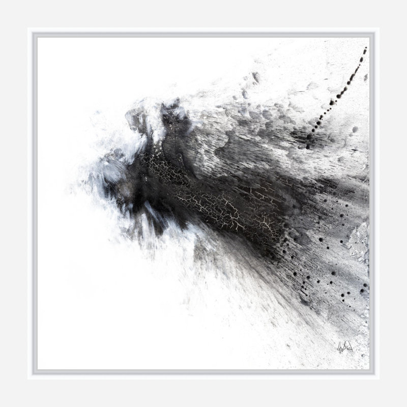 Balcony - Artist Enhanced Canvas Print, White Framed Canvas, 41.5" H x 41.5" W x 1.75" D