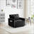 Sofa Bed Chair 3 In 1 Convertible, Recliner, Single Recliner, Suitable For Small Spaces With Adjustable Back-644953031