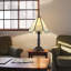 Lampe de table vintage 18 po, lampe de bureau rétro en verre rétro 60 W avec interrupteur contrôlé, support de lampe de table E26-1760064399