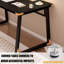 XUEGW - Bureau d'écriture simple et moderne de 55 pouces convenant à un bureau et à un coin de chambre, noir-132914144-132914148