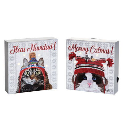 Hamisi Christmas Cat Banners