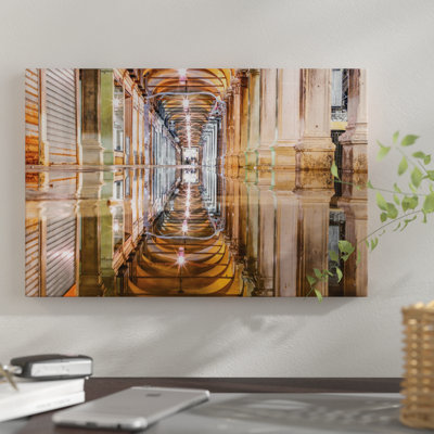 «Venice, Italy, St. Mark» par Mark Paulda, reproduction d'art graphique sur toile