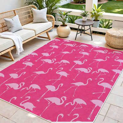  Tapis moderne de 6 x 9 pi avec tapis antidérapant et envers en caoutchouc antidérapant