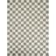 Green Modern Shaggy Washable Rug, Chequered Anti-Slip Rug For Living Room, Dining Room, Bedroom, Kitchen-1671087586