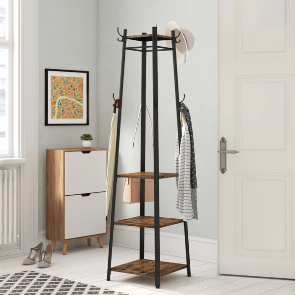 Brayden Studio Garzon Freestanding Coat Rack & Reviews | Wayfair.co.uk