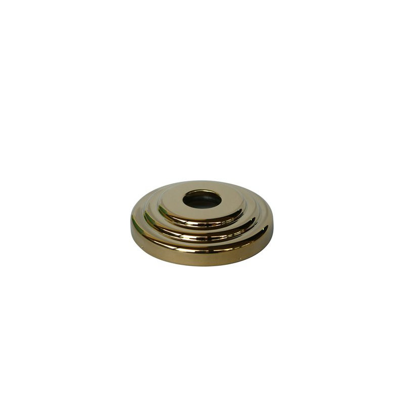 Decorative Escutcheon, Polished Brass