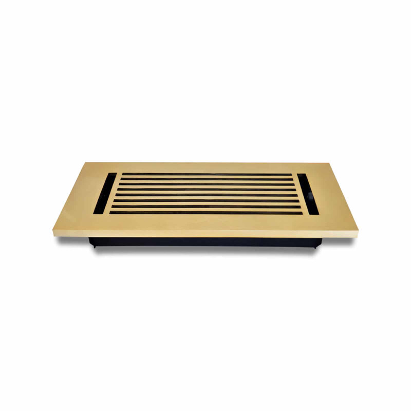 Superbe couvercle de ventilation en aluminium pour registre de plancher