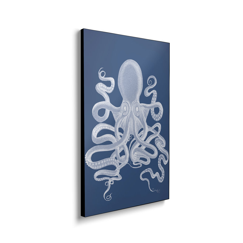 Impression sur toile, "Steopix 9 Octopus 9 I" par Fab Funky
