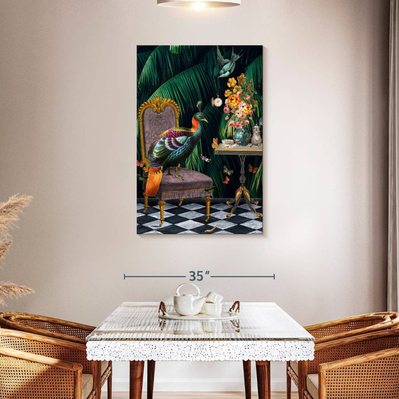Brampt Tea Time, 45" H x 30" W