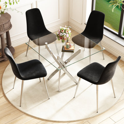 5 - Piece Pedestal Dining Set