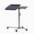 Techni Mobili Rolling Adjustable Laptop CartGraphite