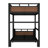 Twin XL Over Twin XL Metal Bunk Bed/Metal Loft Bed,Separable Bunk Beds,With Raised Security Fence,Walnut Color-1435645998