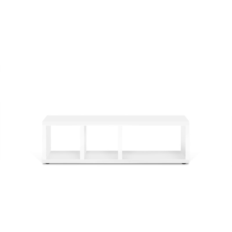 Bierce TV Stand for TVs up to 65", Matte White