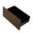 Austrinus Living Room Expandable Coffee Table - Black, 2 Drawers, Rectangular, Black For Area Storage Rectangular