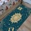 Tapis doux à motif floral non tissé à motif complexe pour une utilisation à l'intérieur dans la chambre à coucher ou le bureau-114329644