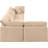 Itala Velvet L-Shaped Sectional Reversible-94482470