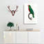 Parrot by F. Levaillant - Wrapped Canvas-55324013