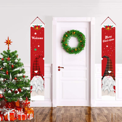Ensemble de 2 banderoles de Noël