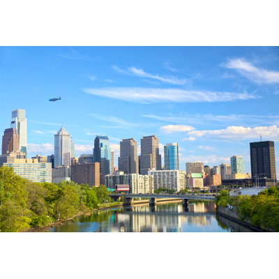 Bahati Philadelphia Downtown - Wrapped Canvas Print