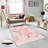 Stylish Woven Carpet, 5.6 x 7.5 Feet, 100% Polyester, 0.3 in Pile Height | Antibacterial, Non-Slip PVC Felt Dot Underside, Machine Washable | 3D Digital Printing, Durable & Easy to Maintain - Perfect for Any Room-245628698