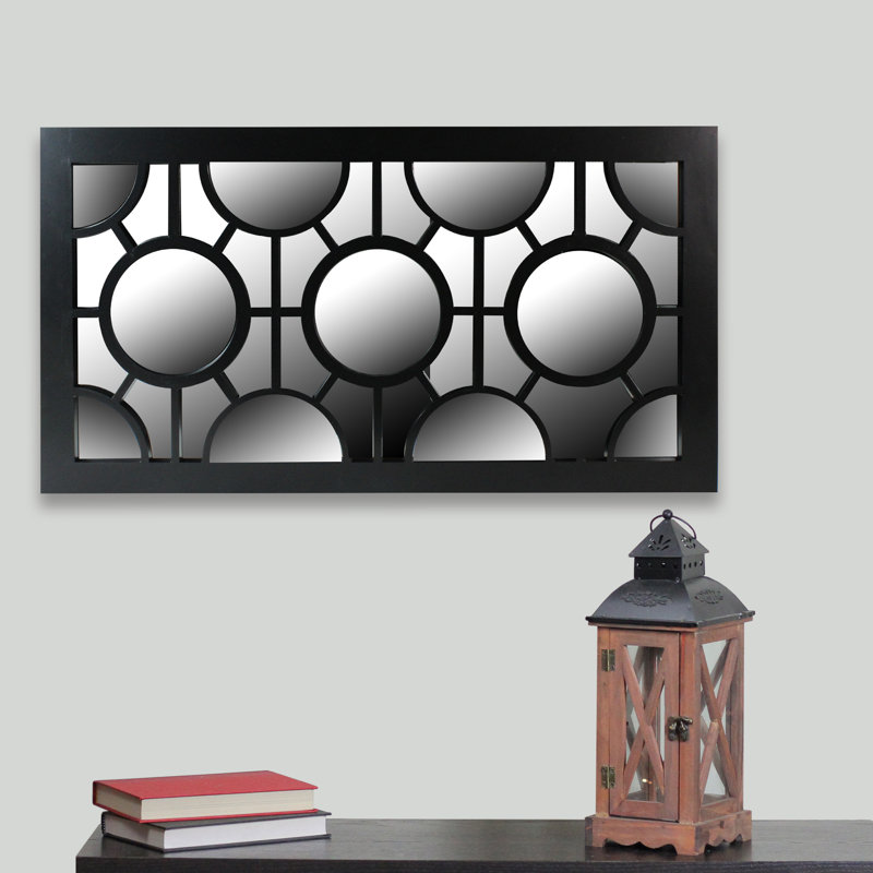Miroir mural 25,5 ", Noir