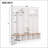 Wide Design Hall Tree with Storage Bench, Minimalist Shoe Cabinet with Cube Storage & Shelves, Multifunctional Coat Rack with 8 Hooks-1099184937