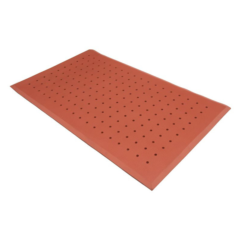 Revêtement de sol pour garage 3 pi x 5 pi Soft Cloud, Rouge