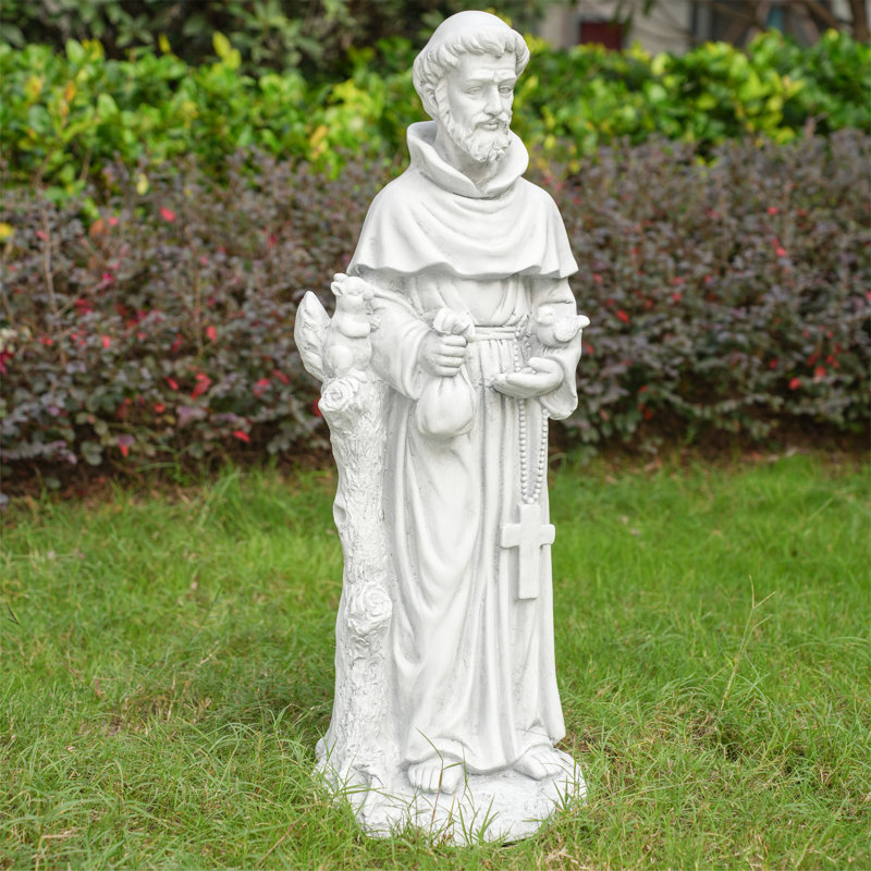 Statue de jardin religieuse en oxyde de magnésium