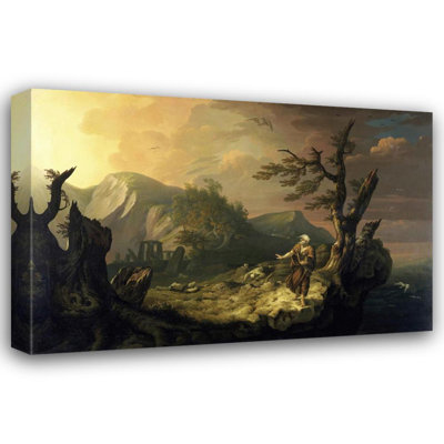 "The Bard" by  Thomas Jones - Gallery Wrap Canvas Wall Art