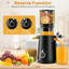 Presse-agrumes à froid avec presse-agrumes à gros débit de 4,35 po, machine à jus de fruits entiers à mastication lente-107821762