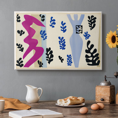 La perruche et la sirène (La Perruche et la Sirène) - Henri Matisse - Toile tendue avec châssis - 1952