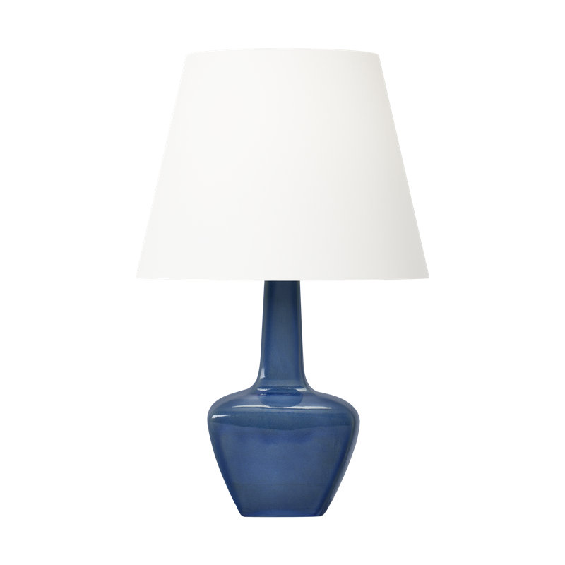 Diogo Table Lamp, Green, 28" H x 18" W x 18" D