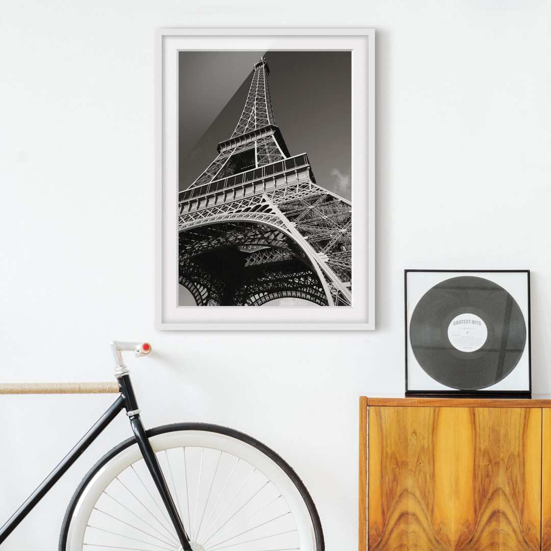 Gerahmtes Poster â€žEiffel Towerâ€œ