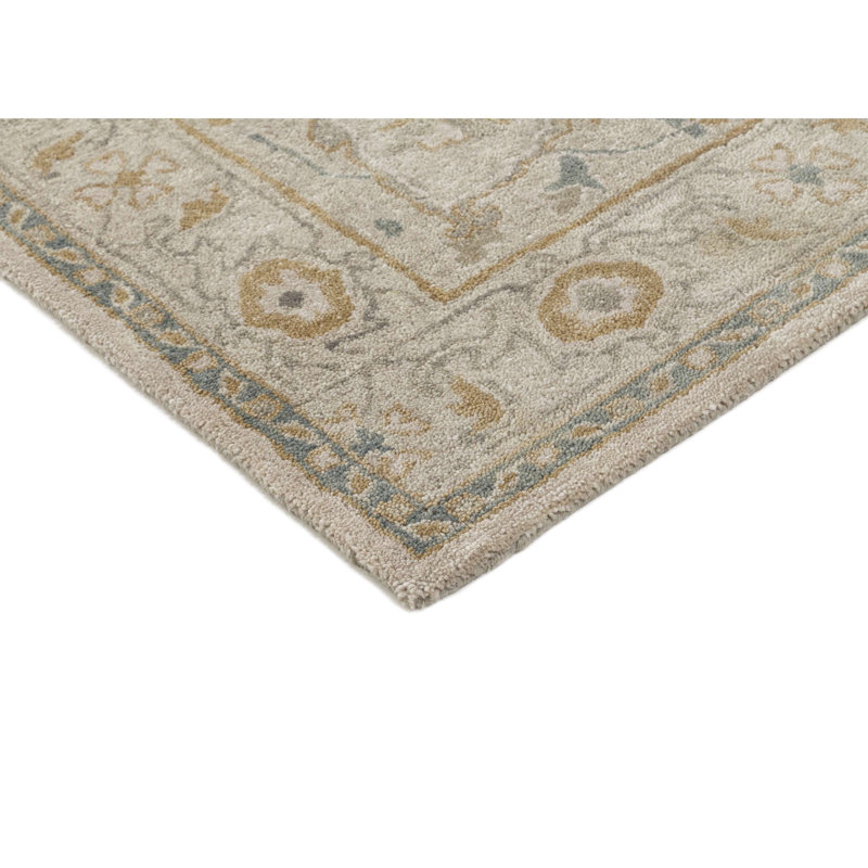Tapis en laine touffeté à la main Shirley, Rectangle 8' x 10'