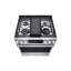 30" 6.3 cu. ft. Smart Slide-in Dual Fuel Range with Convection Oven