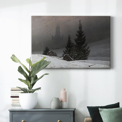 Paysage rétro - Toile tendue galerie III