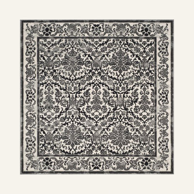 Alessia Oriental Ivory/Gray Area Rug
