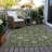 Machine Washable Indoor/Outdoor Chayden ACN1087 Green Rug-109484138