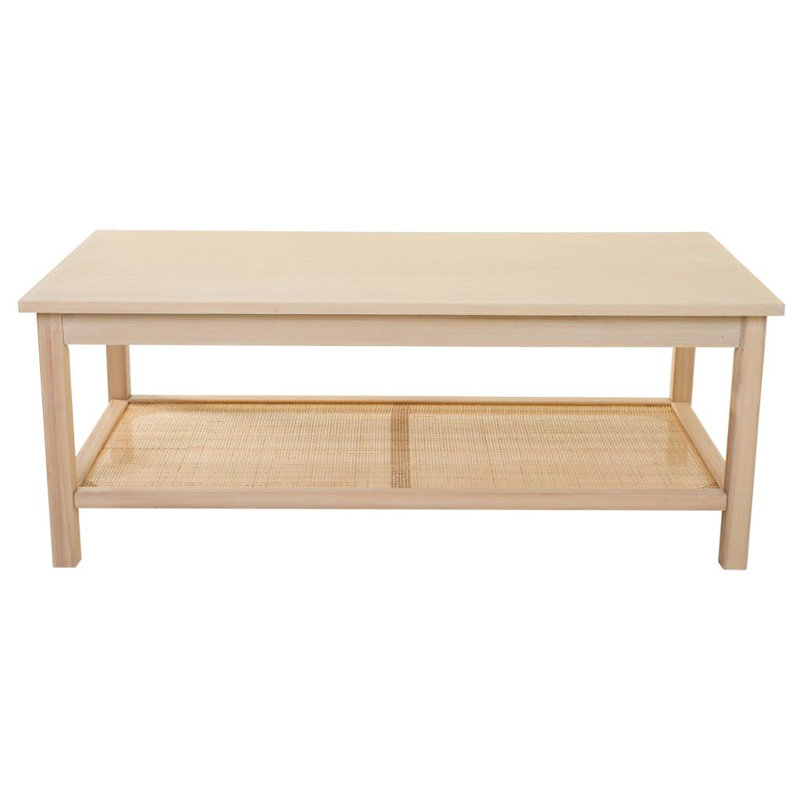 Glasser Four Leg Coffee Table with Storage