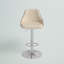 Chaise de bar pivotante en similicuir et fer Aurick-7106604-104175489-7106601