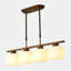 Pied de lampe en fer de style américain avec abat-jour en verre-314998719-314998716